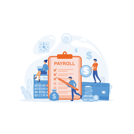 Payroll Tax Management Illustration